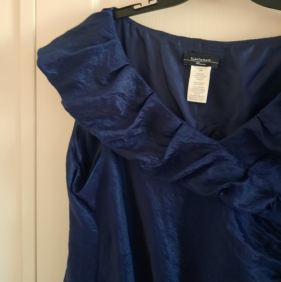 R & M Richards Woman Navy Dress - Picture 9 of 15